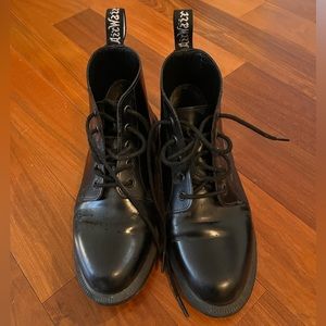 Doc Marten lace up booties